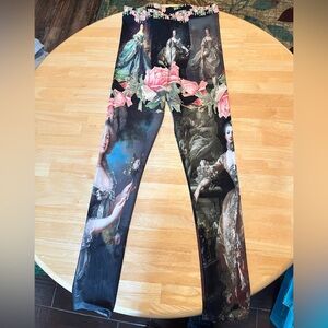 Floral Art Print Leggings